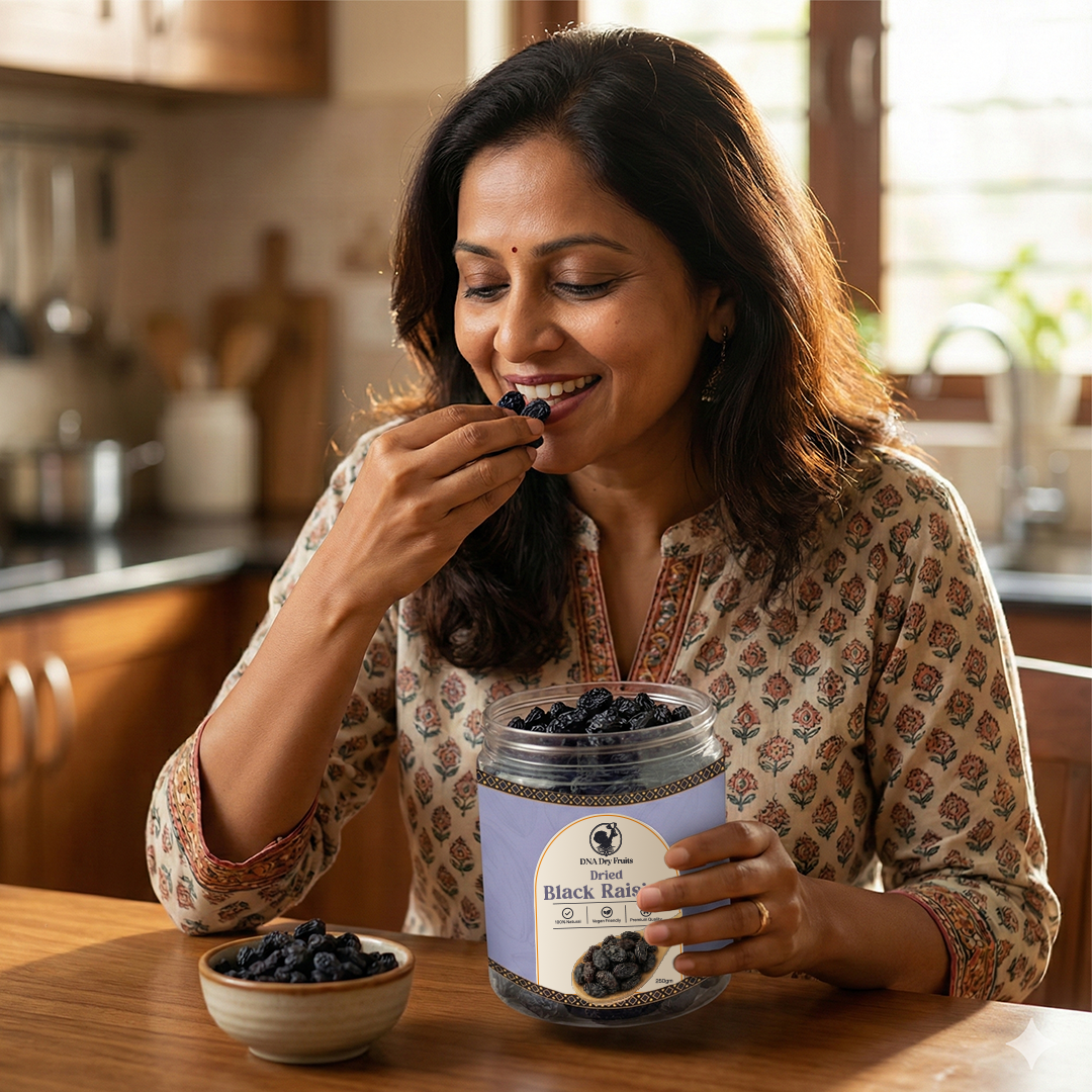 Dried Black Raisins (250gm)