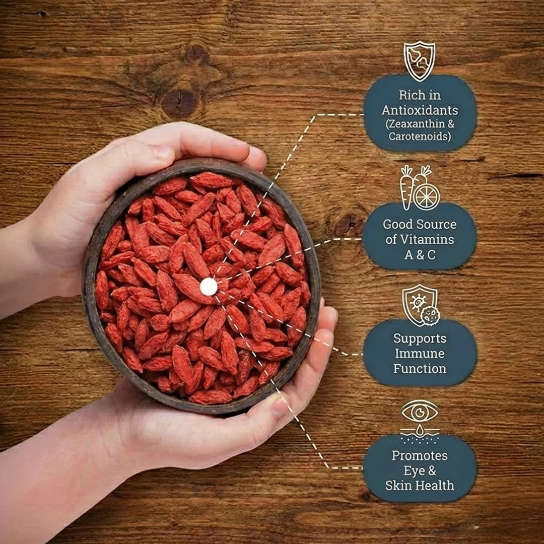 Dried Goji Berries (250gm)