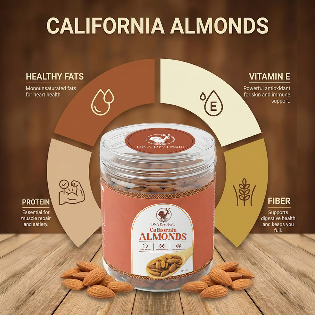 California Almonds (250gm)