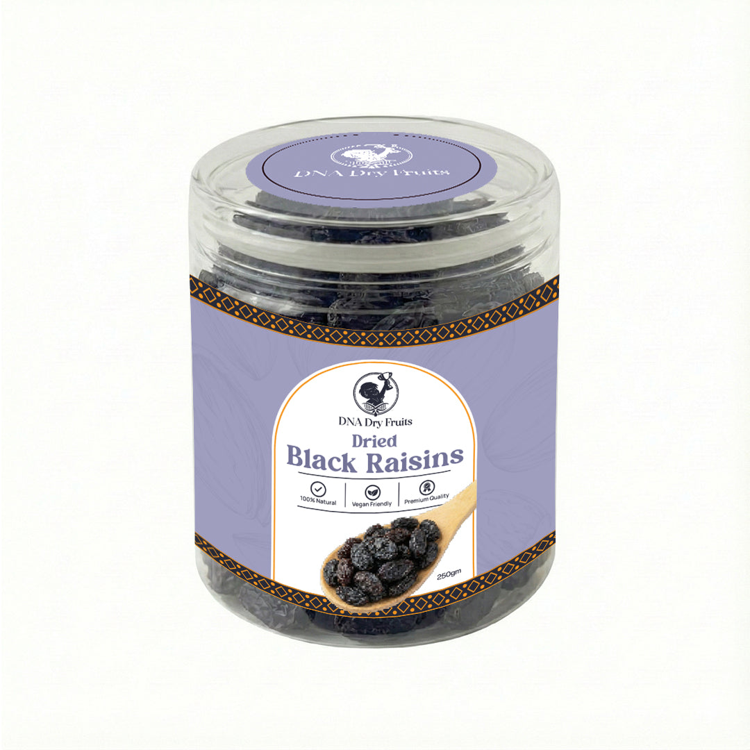 Dried Black Raisins (250gm)