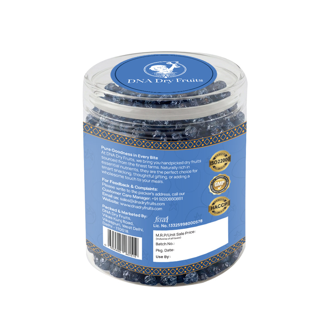 Dried Blueberries (250gm)