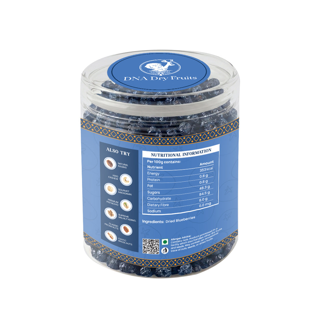 Dried Blueberries (250gm)