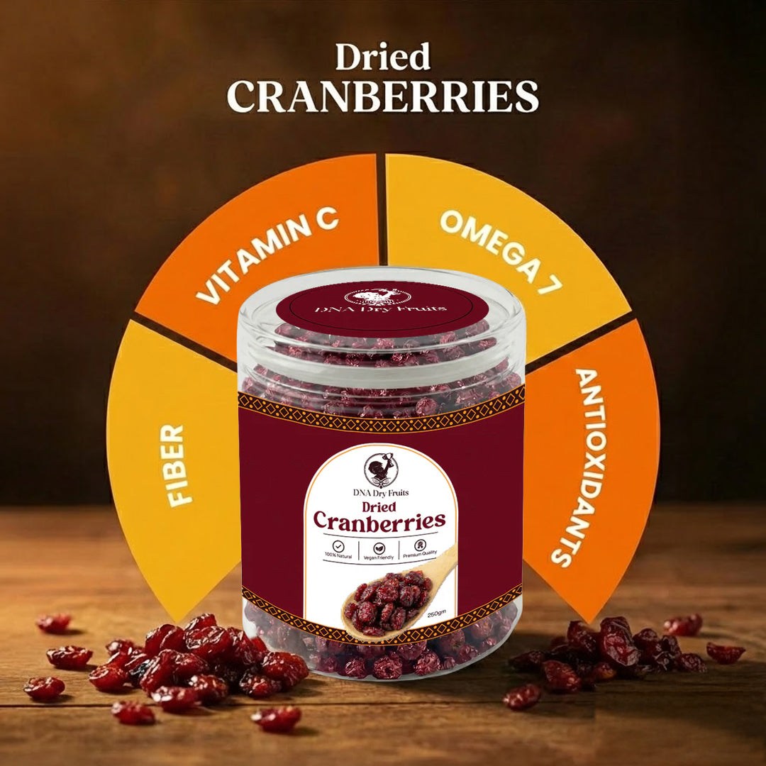 Dried Cranberries (250gm)