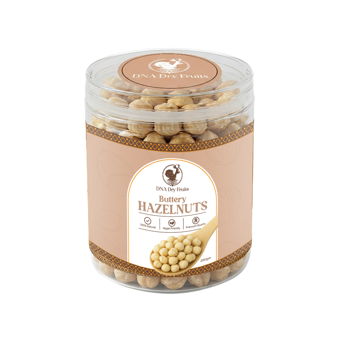 Buttery Hazel Nuts (250gm)