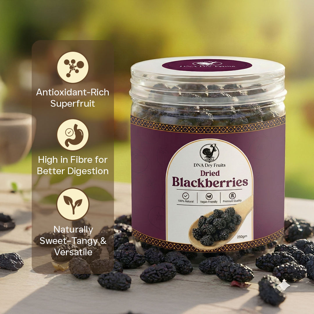Dried Black Berries (250gm)