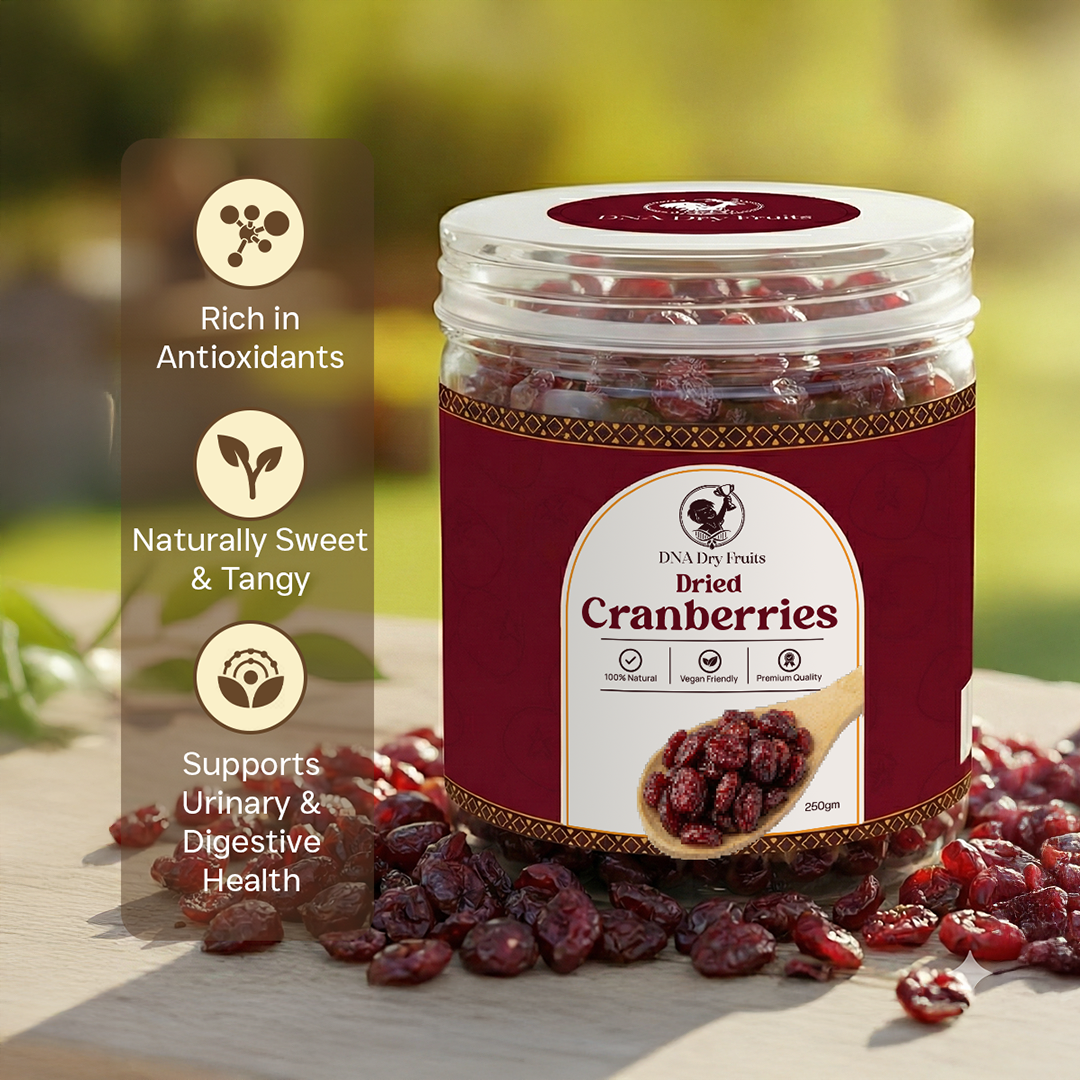 Dried Cranberries (250gm)