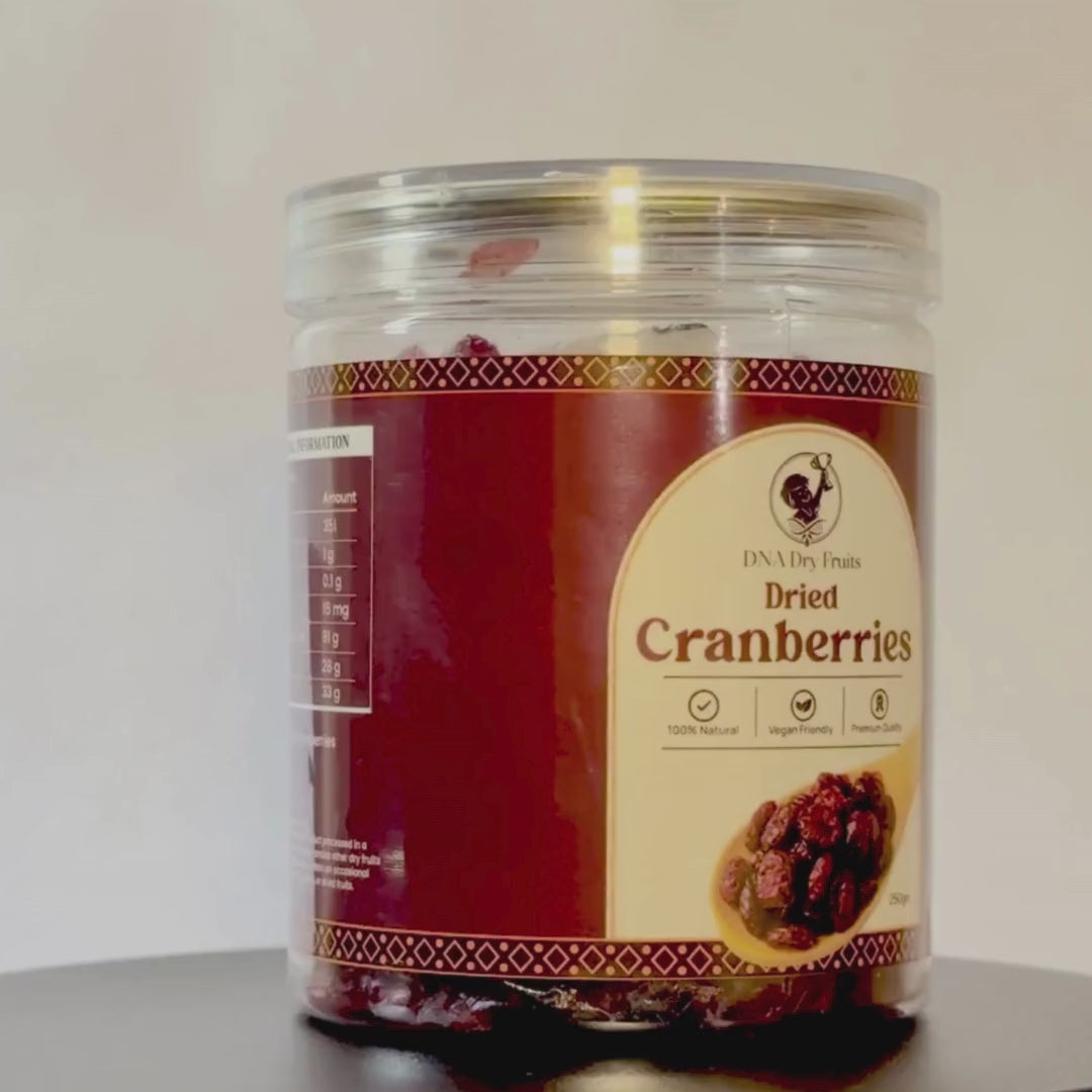 Dried Cranberries (250gm)
